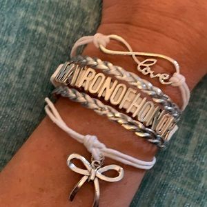 Matron of honor bracelet